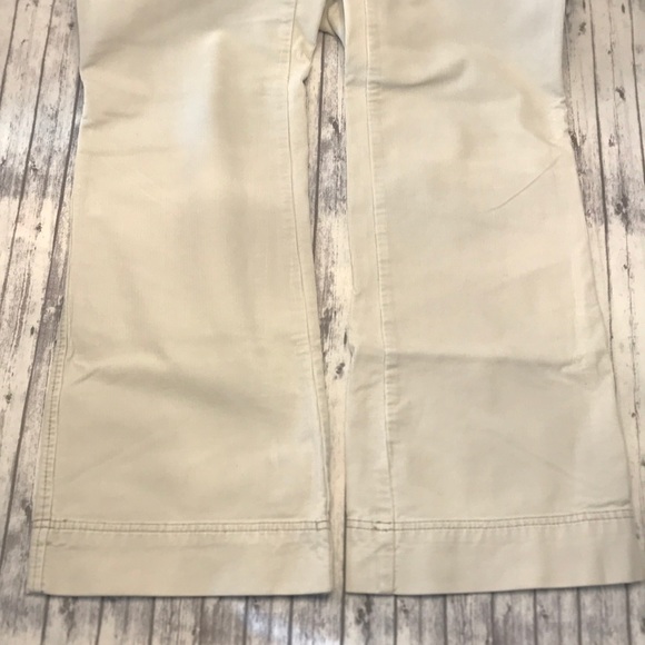 Eddie Bauer Cream Corduroy Pants - Picture 3 of 5